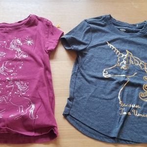 Two t shirts